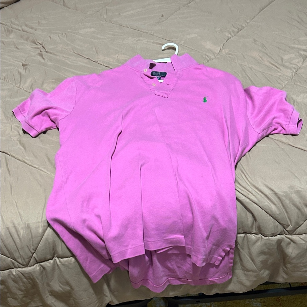 Polo by Ralph Lauren Pink Polo Shirt